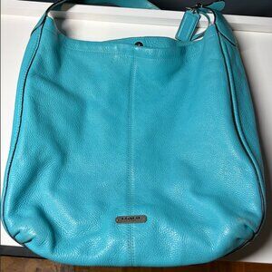 COACH NEW YORK BLUE AVERY HOBO SHOULDER HANDBAG #F23309